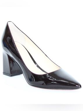 Marc Fisher - Dark Purple Patent Leather Block Heels - size 6 - GUC